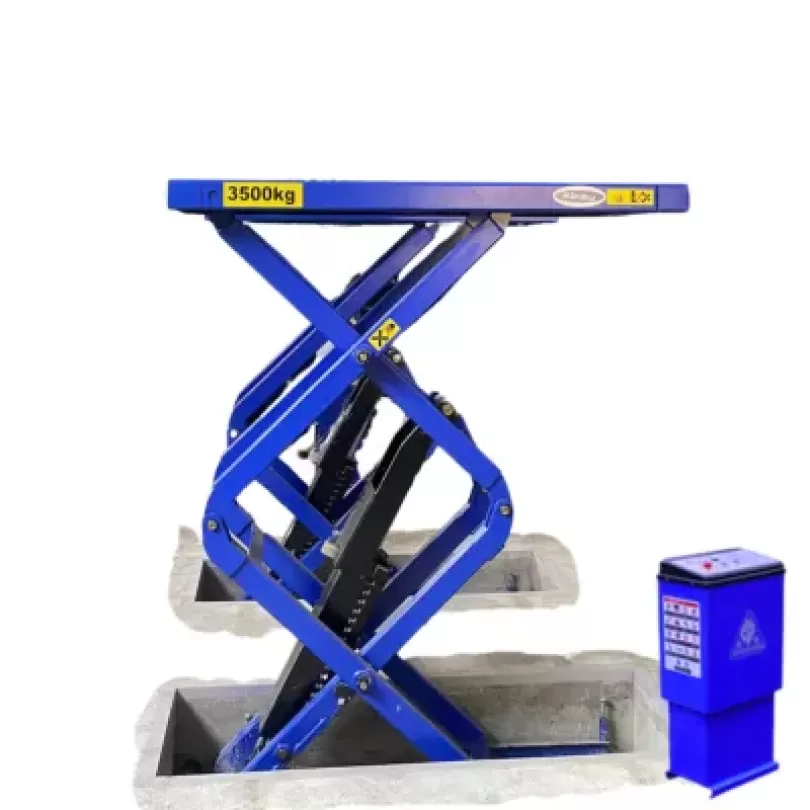 Cầu Nâng Cắt Kéo Lắp Âm Sàn 3.5 Tấn KOISU GC-3.5SB